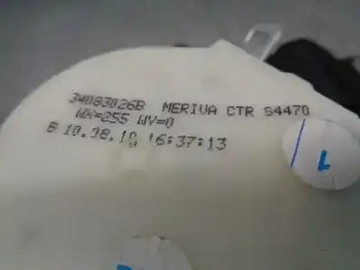 Автозапчастина б/у центральний задній ремін безпеки для opel meriva b cosmo посилання на oem iam 34083026b  197927