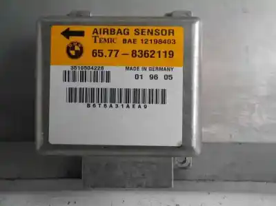 Peça sobressalente para automóvel em segunda mão centralina de airbag por bmw serie 7 (e38) 750i automático referências oem iam 3510504228