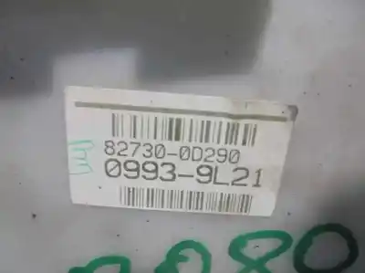 Second-hand car spare part fuse box unit for toyota yaris (ksp9/scp9/nlp9) 1.4 turbodiesel cat oem iam references 827300d290  
