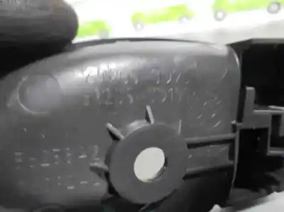 Автозапчасти б/у внутренняя задняя правая ручка за toyota yaris (ksp9/scp9/nlp9) 1.4 turbodiesel cat ссылки oem iam 692050d90  