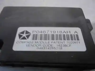 İkinci el araba yedek parçası elektronik modül için jeep compass (mk49) 2.2 crd oem iam referansları 04671918ah   İkinci el araba yedek parçası elektronik modül için jeep compass (mk49) 2.2 crd oem iam referansları 04671918ah