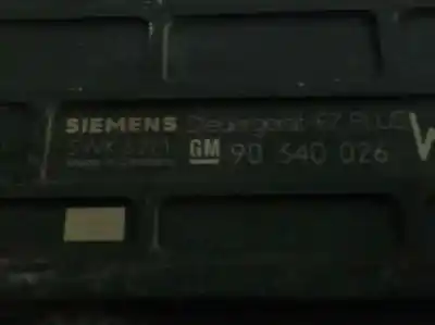 Second-hand car spare part ecu engine control for opel kadett e 1.6 oem iam references 90340026  5wk6221