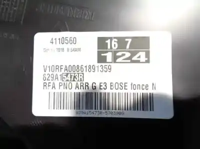 Автозапчастина б/у обкітка задніх лівіх дверей для renault scenic iv grand limited посилання на oem iam 829a15473r  