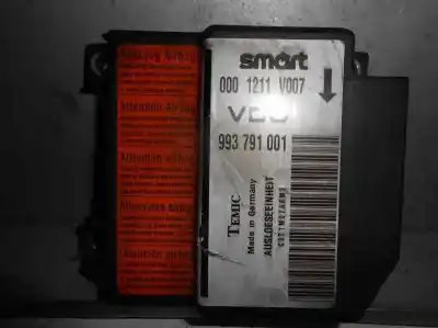 Pezzo di ricambio per auto di seconda mano centralina airbag per smart coupe cdi riferimenti oem iam 0001211v007