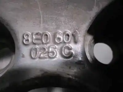 Peça sobressalente para automóvel em segunda mão jante por audi a4 b6 avant (8e5) 2.5 tdi referências oem iam 8e0601025c aluminio 5p r167jx16h2et42