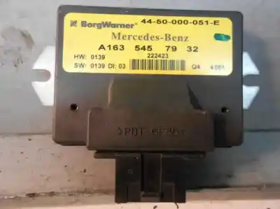 Second-hand car spare part ECU ENGINE CONTROL for MERCEDES-BENZ CLASE M (W163)  OEM IAM references 1635457932  