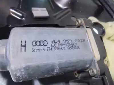 Peça sobressalente para automóvel em segunda mão elevador de vidros traseiro direito por audi a3 (8l) 1.9 tdi referências oem iam 8l4959802a  