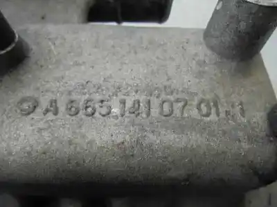 Автозапчастина б/у впускний колектор для ssangyong rexton 2.7 turbodiesel cat посилання на oem iam a66514107011  