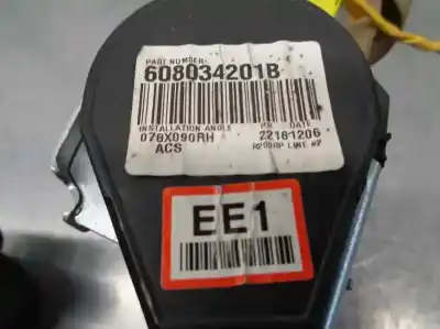 Second-hand car spare part front right seat belt for ssangyong rexton 2.7 turbodiesel cat 180 cv / 132 kw oem iam references 511567000a  