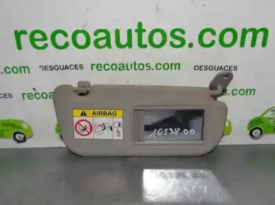 Pezzo di ricambio per auto di seconda mano parasole destro per hyundai i10 1.0 cat riferimenti oem iam 85237b9000