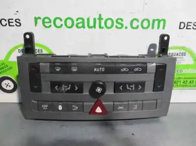Peça sobressalente para automóvel em segunda mão comando de sofagem (chauffage / ar condicionado) por citroen c5 break 2.2 hdi sx automático referências oem iam 96573328yw