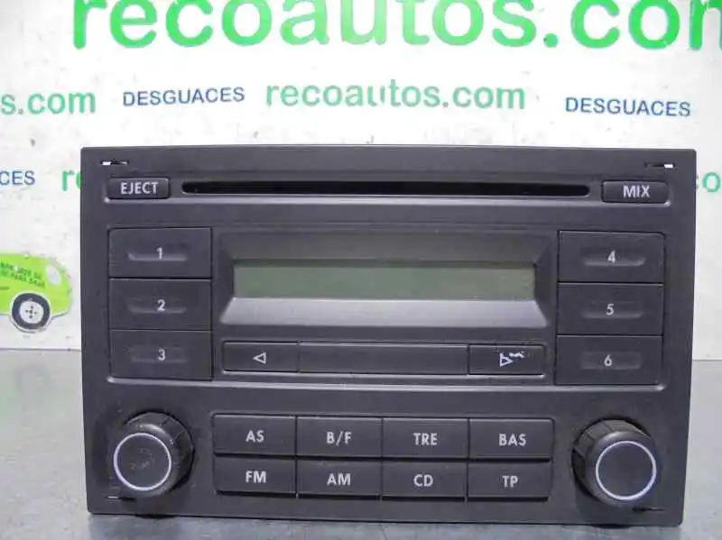 Audio system radio volkswagen polo 9n3 1.4 tdi dpf 6q0035152 2183052