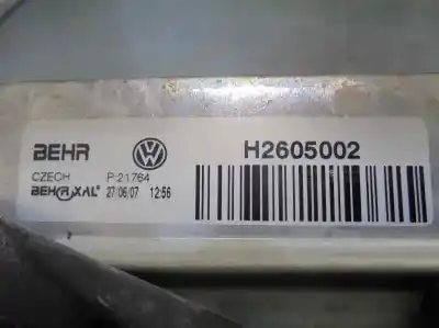 Автозапчастина б/у випарник кондиционера для skoda fabia (5j2 ) 1.9 tdi dpf посилання на oem iam   h2605002