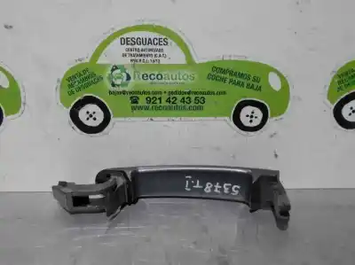 Автозапчастина б/у завнішня ручка задня ліва для skoda fabia (5j2 ) 1.9 tdi dpf посилання на oem iam   caja 6