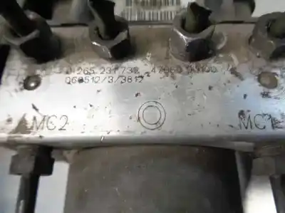 Peça sobressalente para automóvel em segunda mão abs por nissan note (e11e) 1.4 cat referências oem iam 476609u100  0265231732