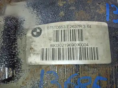Second-hand car spare part rear differential for bmw x5 (e53) 4.4 i oem iam references 07510653 3.64 8903021969090004