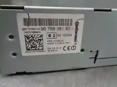 Автозапчастина б/у аудіо система / радіо cd для citroen c4 lim. business посилання на oem iam 9676838180  a2c31699200