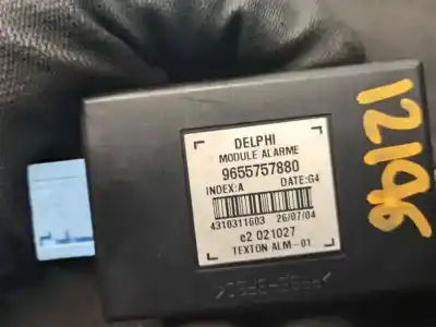 Second-hand car spare part electronic module for lancia phedra (180) 2.2 jtd cat oem iam references 9655757880  4310311603