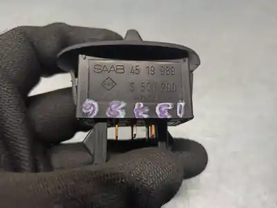 Peça sobressalente para automóvel em segunda mão botão / interruptor elevador vidro traseiro esquerdo por saab 900 berlina 2.0 cat referências oem iam 4519989  s501290