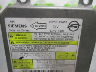 Автозапчастина б/у блок управління подушками безпеки для ssangyong rodius 2.7 turbodiesel cat посилання на oem iam 8625021030  5wy64004