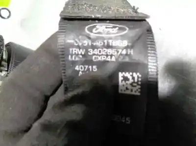 Автозапчасти б/у задний правый ремень безопасности за ford fiesta (cb1) 1.4 tdci cat ссылки oem iam 8v51a611b68ah  