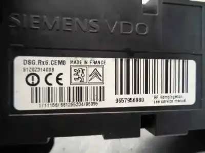 Second-hand car spare part electronic module for lancia phedra (180) 2.2 jtd cat oem iam references 9657956980  