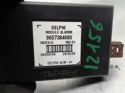 Peça sobressalente para automóvel em segunda mão módulo eletrônico por lancia phedra (180) 2.2 jtd cat referências oem iam 9657384680  