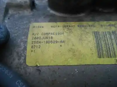 Peça sobressalente para automóvel em segunda mão compressor de ar condicionado a/a a/c por ford fiesta (cbk) ambiente referências oem iam   