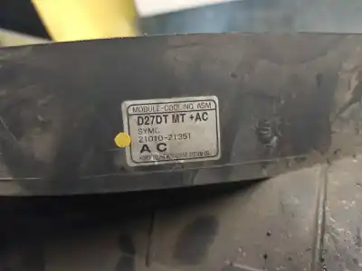 Автозапчасти б/у передняя решетка радиатора за ssangyong rodius 2.7 turbodiesel cat ссылки oem iam 2101021351  