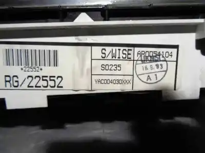 Peça sobressalente para automóvel em segunda mão quadrante por mg streetwise 1.4 referências oem iam yac004030  rg22552