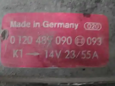 Second-hand car spare part alternator for opel kadett e gl berlina oem iam references 0120489090  0120489090