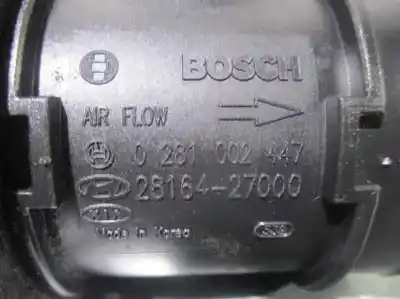 Pezzo di ricambio per auto di seconda mano misuratore di flusso per alfa romeo 166 (936_) 2.4 jtd (936axa00 936a3b00) riferimenti oem iam 2816427000  0281002447