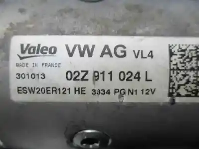 Автозапчастина б/у двигун запускається для seat leon (5f1) 1.6 tdi посилання на oem iam 02z911024l  301013