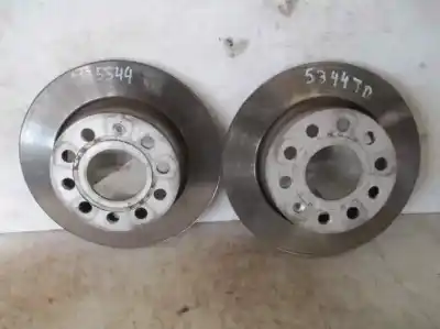 Автозапчастина б/у диск задній гальмовий для seat leon (5f1) 1.6 tdi посилання на oem iam 1k0615601