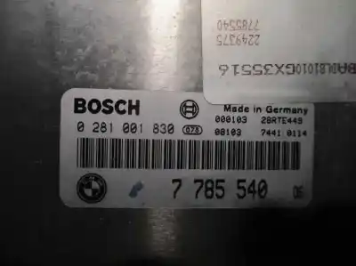 Gebrauchtes Autoersatzteil ecu-motorsteuergerät uce motorsteuergerät zum bmw serie 5 berlina (e39) 3.0 24v turbodiesel cat oem-iam-referenzen 7785540  0281001830