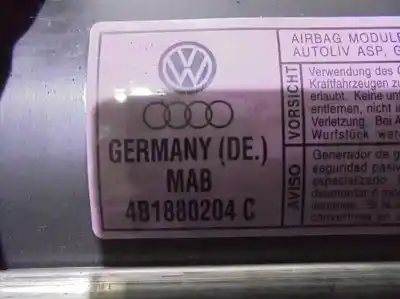 Автозапчасти б/у подушка безопасности передняя правая за audi a6 avant (4b5) 2.4 v6 30v ссылки oem iam 4b1880204c  