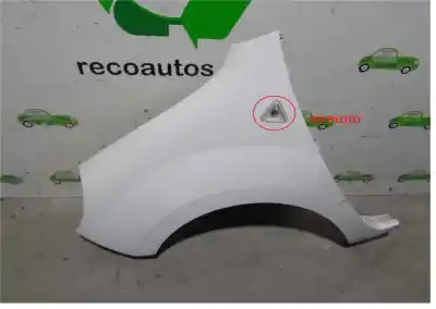 Peça sobressalente para automóvel em segunda mão guarda-lamas dianteiro esquerdo por renault kangoo (kc0/1_) 1.5 dci referências oem iam 631011587r