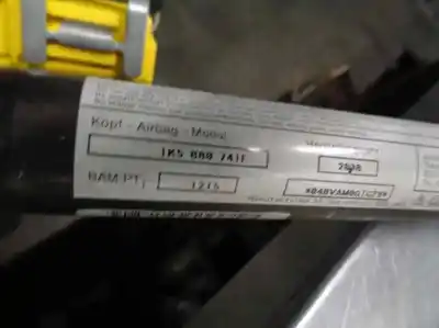Автозапчастина б/у передня ліва подушка безпеки для volkswagen jetta (1k2) 1.4 16v tsi посилання на oem iam 1k5880741f  