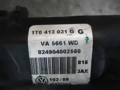 Second-hand car spare part front right shock absorber for volkswagen jetta (1k2) 1.4 16v tsi oem iam references 1t0413031g  824904002560