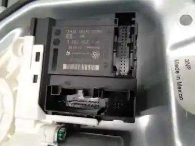 Автозапчастина б/у регулятор переднього правого скла для volkswagen jetta (1k2) 1.4 16v tsi посилання на oem iam 1k5837402ah  