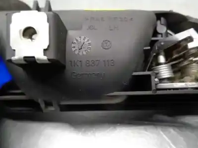 Second-hand car spare part interior left front handle for volkswagen jetta (1k2) 1.4 16v tsi oem iam references 1k5837113  