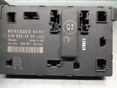 Peça sobressalente para automóvel em segunda mão módulo eletrônico por mercedes-benz vito (w639) basic, combi 2.1 cdi referências oem iam   00006169