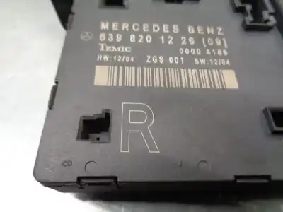 Peça sobressalente para automóvel em segunda mão módulo eletrônico por mercedes-benz vito (w639) basic, combi 2.1 cdi referências oem iam   00006169
