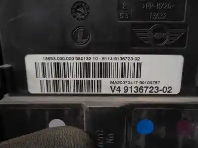 Second-hand car spare part fuse box unit for mini mini (r56) one oem iam references 9136723  