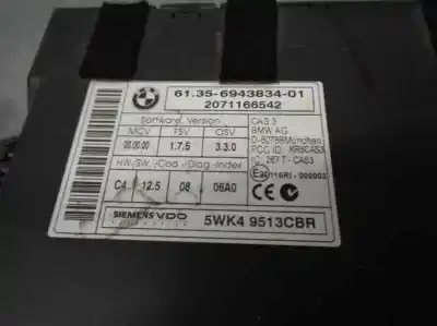 Second-hand car spare part electronic module for mini mini (r56) one oem iam references 61356943834  
