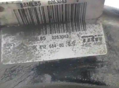Peça sobressalente para automóvel em segunda mão servo freio por citroen berlingo xtr 1.6 hdi 92 referências oem iam 9681268480  