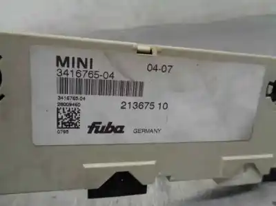 Second-hand car spare part electronic module for mini mini (r56) one oem iam references 3416765  
