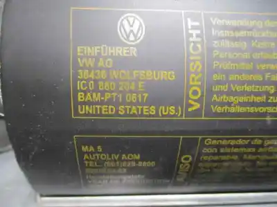 Автозапчастина б/у передня права подушка безопасности для volkswagen new beetle (9c1/1c1) 1.6 посилання на oem iam 1c8888204e  