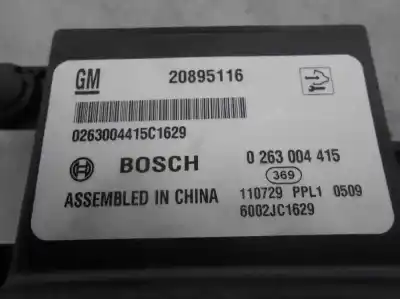 Second-hand car spare part electronic module for chevrolet aveo 1.3 diesel cat oem iam references 20895116  0263004415