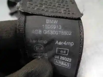 Автозапчастина б/у передній правий ремін безпеки для mini mini (r50, r53) cooper посилання на oem iam 1505913  